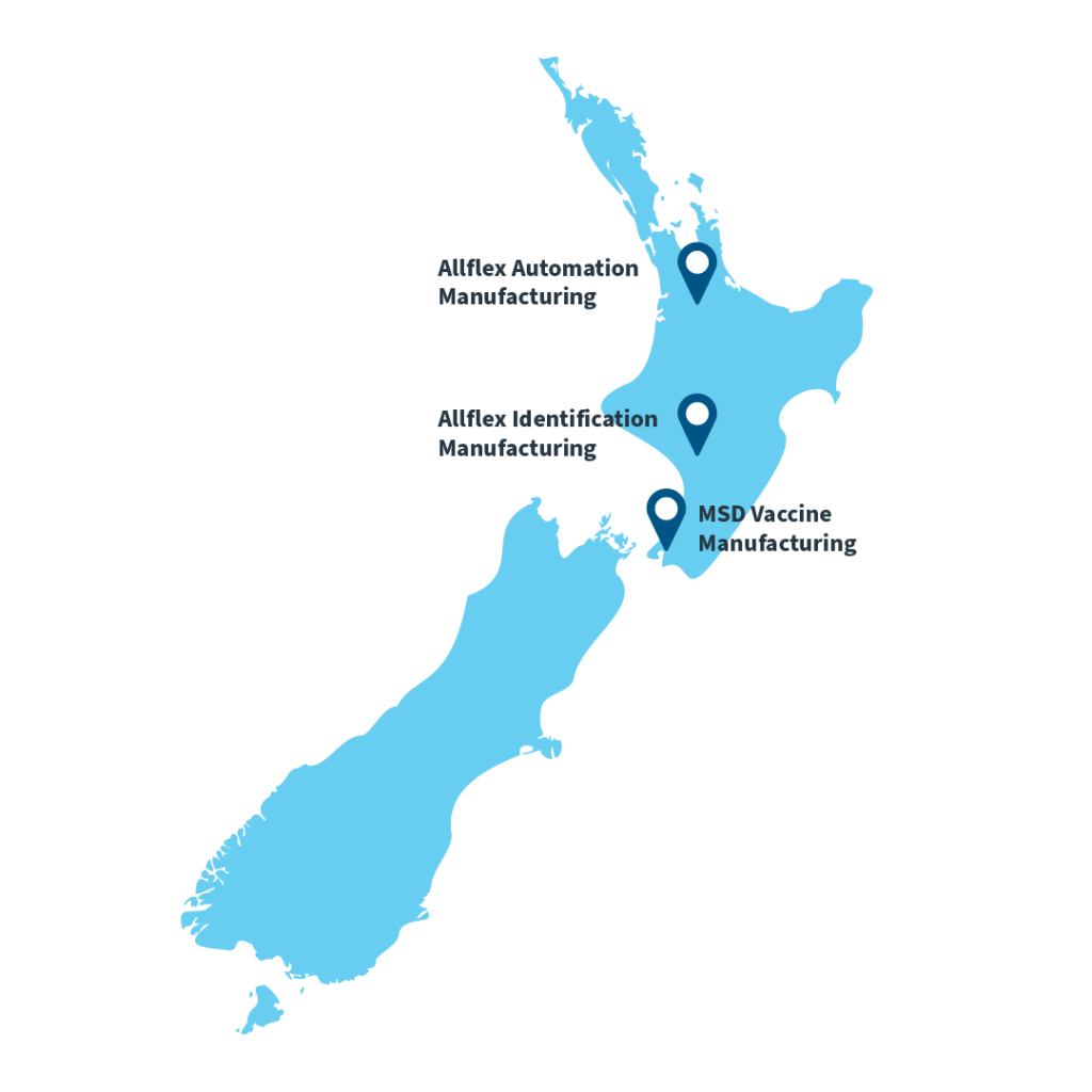Allflex Office Locations - New Zealand