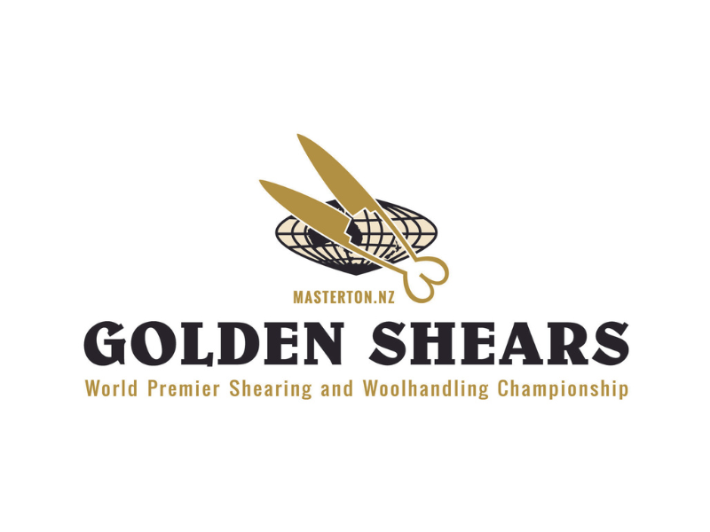 golden-shears-nz logo world premier shearing and woolhandling championship