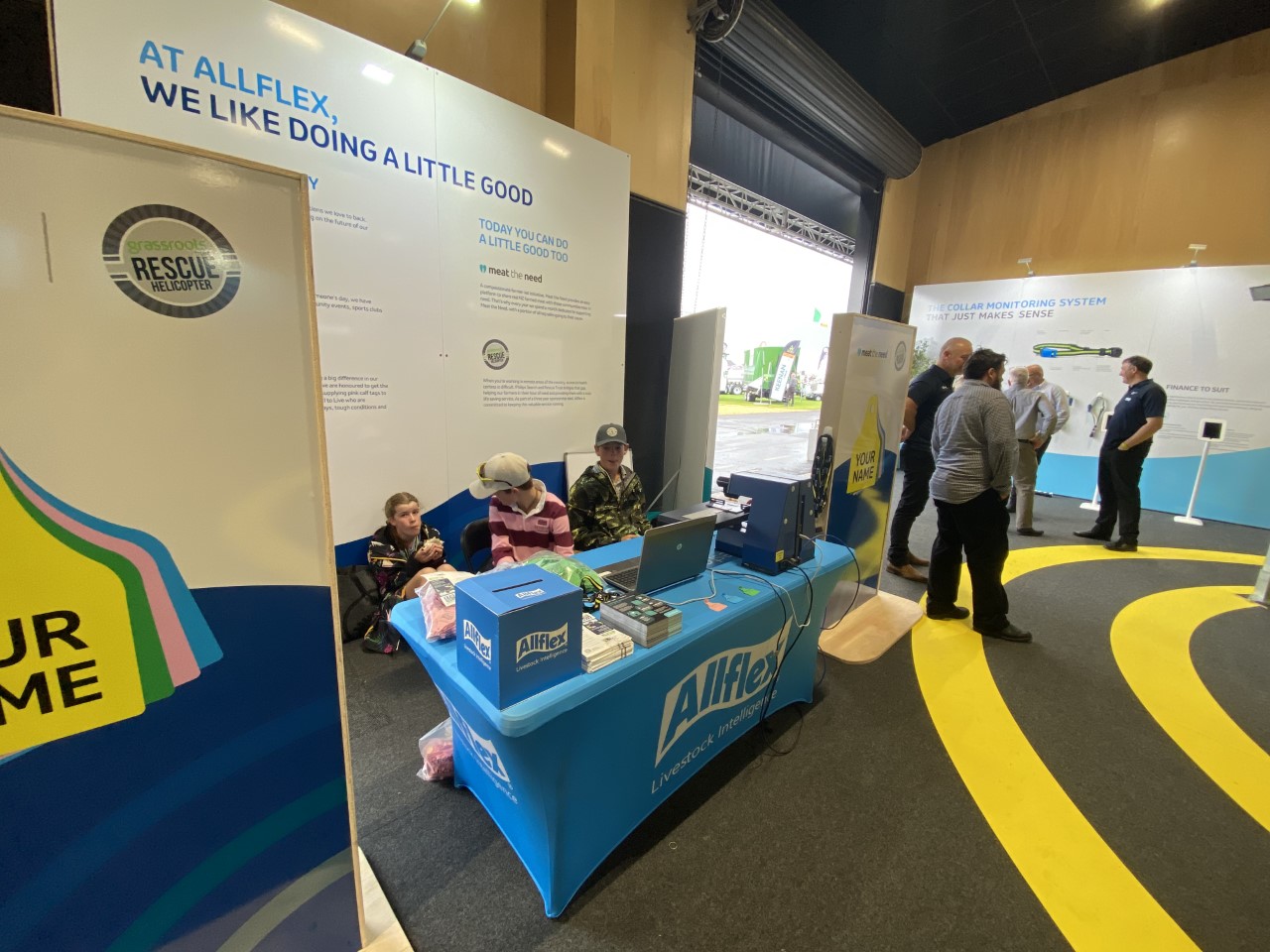 The Allflex Tag machine at Fieldays 2022