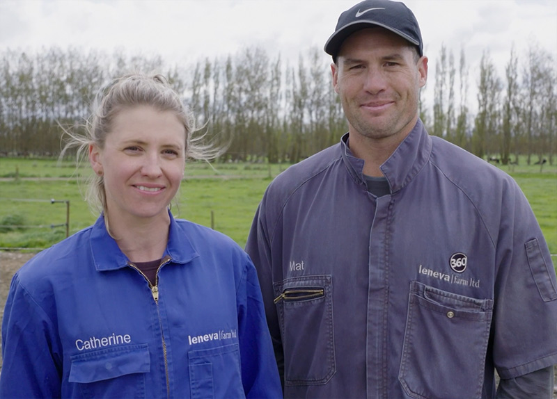Mat and Catherine - Leneva Farm - Allflex NZ